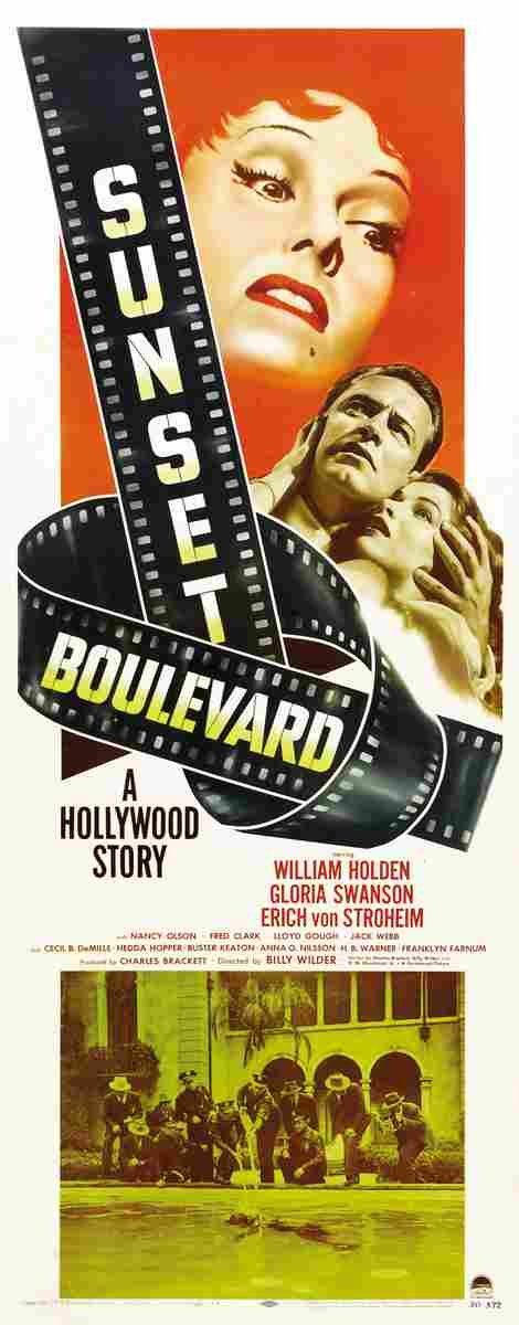  Sunset Boulevard 05 film star poster A4 Photo Print