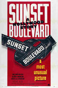  Sunset Boulevard 10 film star poster A4 Photo Print