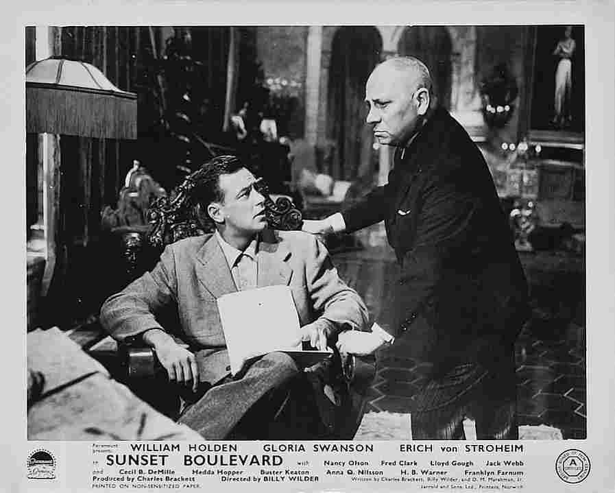  Sunset Boulevard 15 film star poster A4 Photo Print