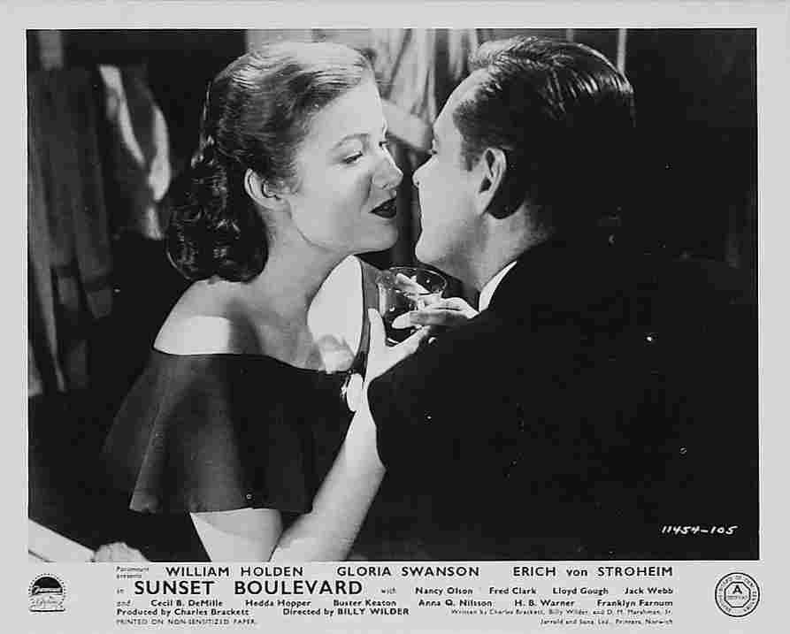  Sunset Boulevard 16 film star poster A4 Photo Print