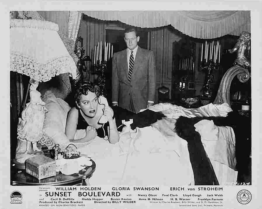  Sunset Boulevard 17 film star poster A4 Photo Print