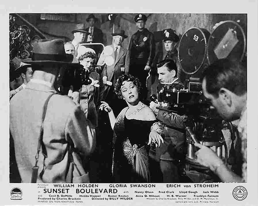  Sunset Boulevard 22 film star poster A4 Photo Print