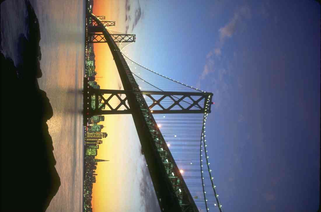 Sunsets 345084 Bay Bridge San Francisco California A4 Photo Print