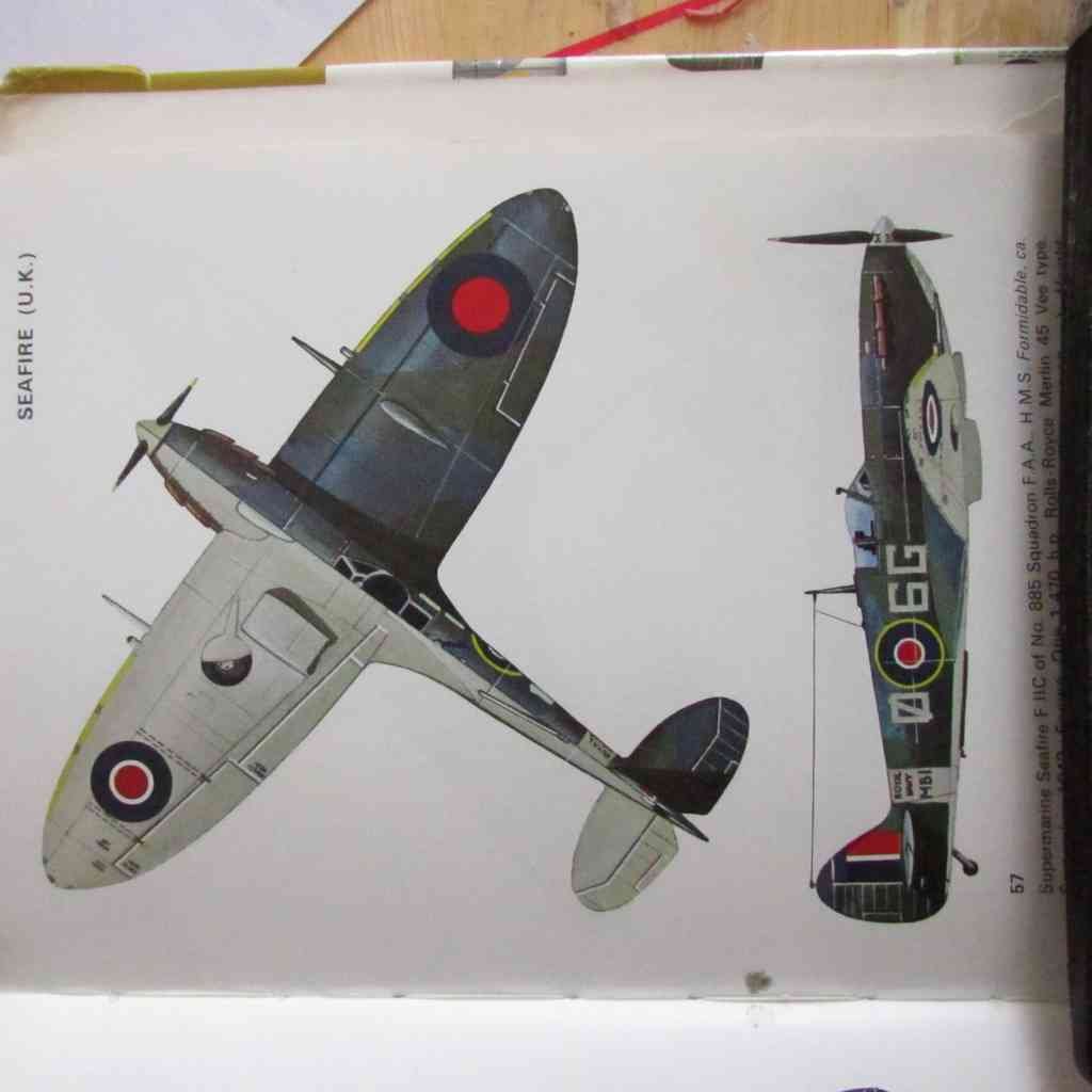 Supermarine Seafire F11C UK 1942 A4 Photo Print