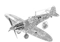 Supermarine Spitfire cutaway A4 Photo Print