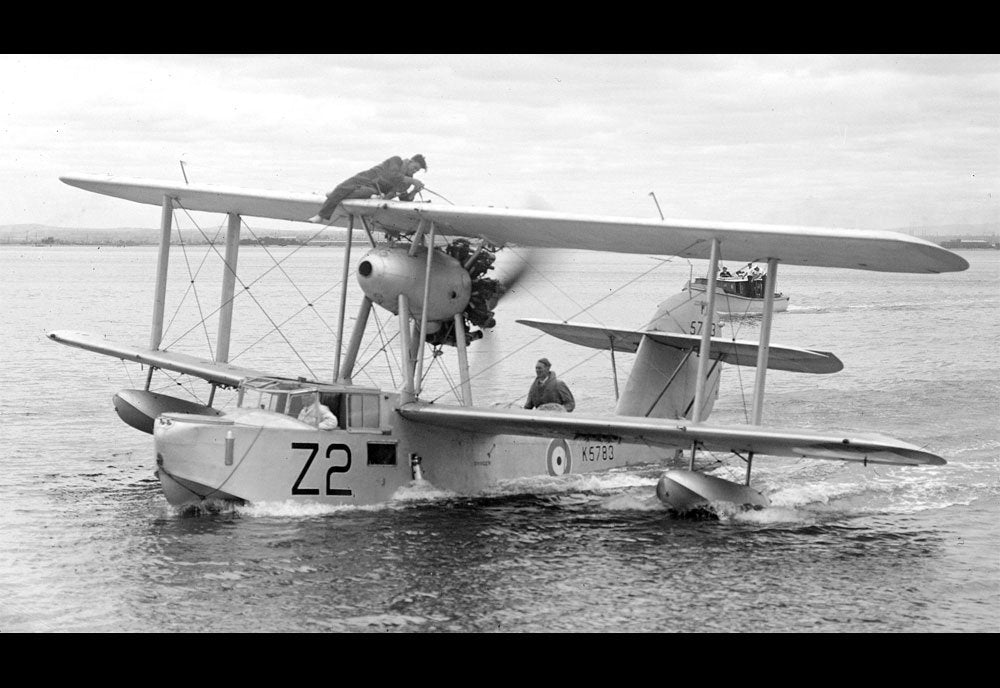 Supermarine Walrus Amphibious Reconnaissance Aircraft Uk A4 Photo Print