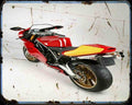 Supermono 2 A4 Photo Print Motorbike Vintage Aged