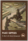 Supply Depots Blend American World War II Advert Poster