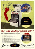 Supreme Cooker 1938 1950s Vintage Retro Advert Poster