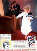 Surf Laundry Child 1960s Vintage Retro Advert