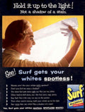 Surf Shirt Light 1950s Vintage Retro Advert Poster