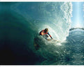 Surfing Surf Waves 300071 Imperial Beach California tube ride A4 Photo Print