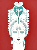 Surreal Angel Halo Vintage Retro Advert Poster A4 Photo Print