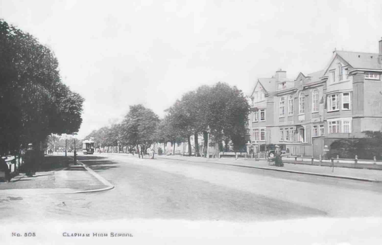 Surrey Clapham High School Vintage A4 Photo Print