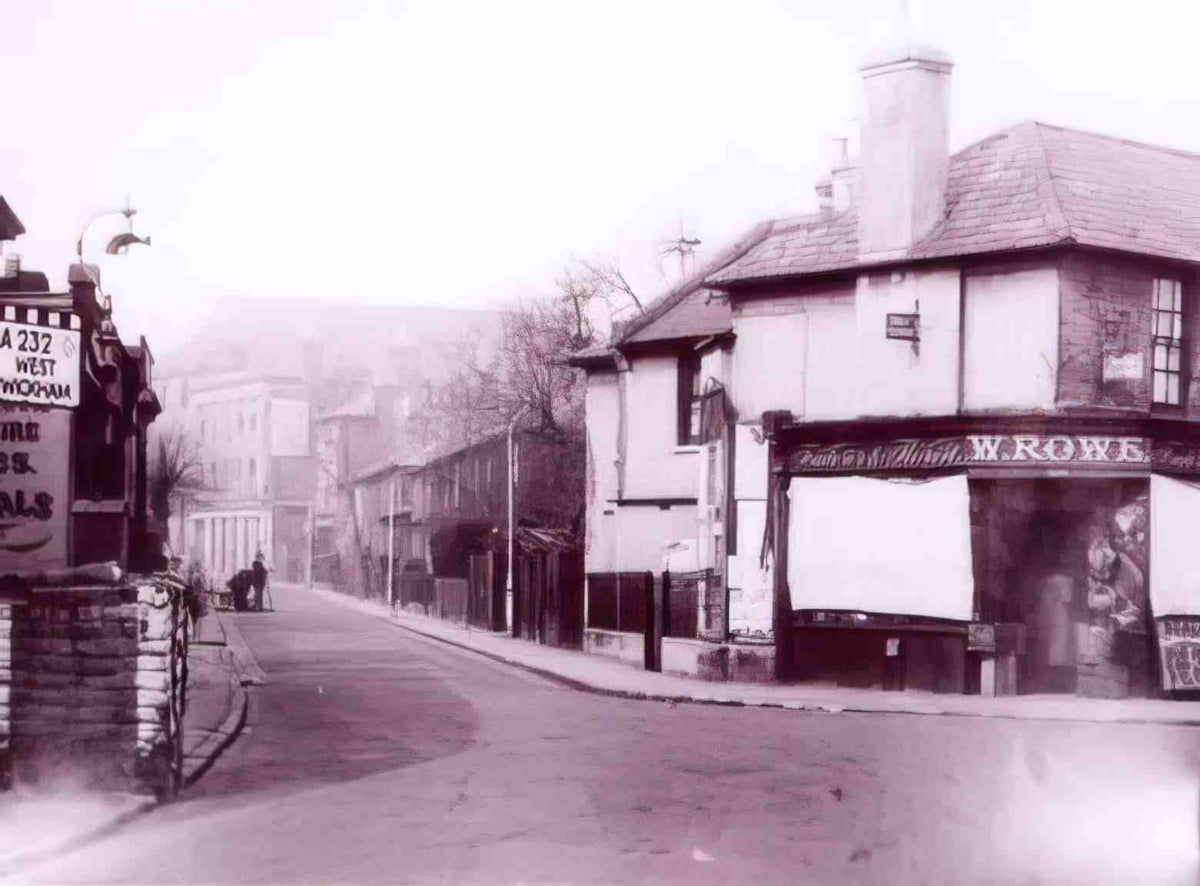 Surrey Croydon Dupes Hill Lane Vintage A4 Photo Print