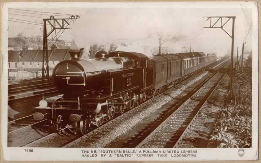 Surrey England 14109 Vintage A4 Photo Print