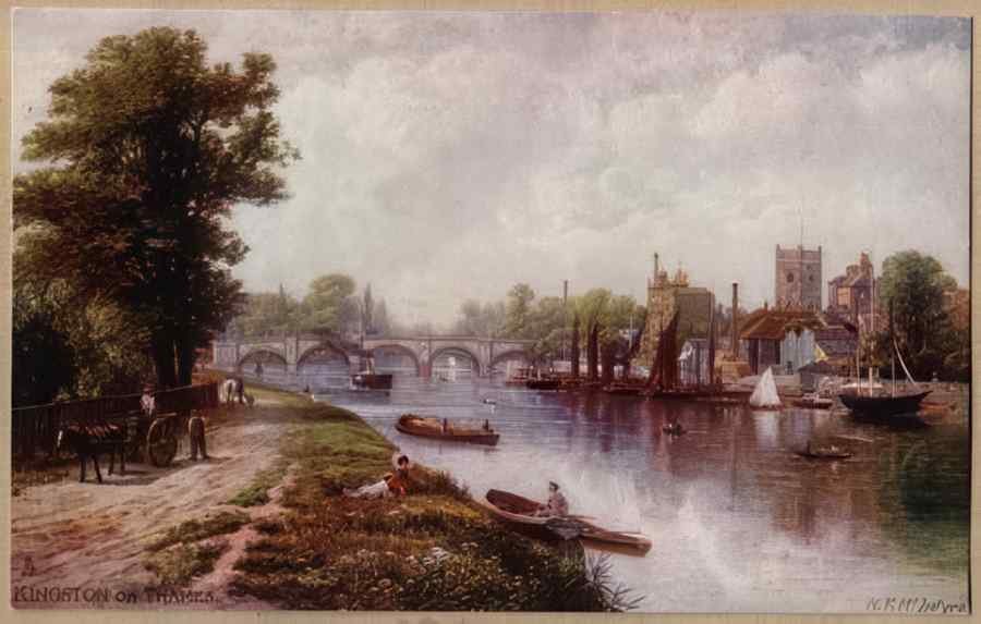 Surrey England12135 Vintage A4 Photo Print