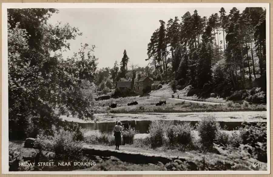 Surrey England13315 Vintage A4 Photo Print