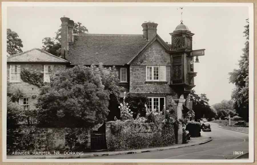 Surrey England13316 Vintage A4 Photo Print
