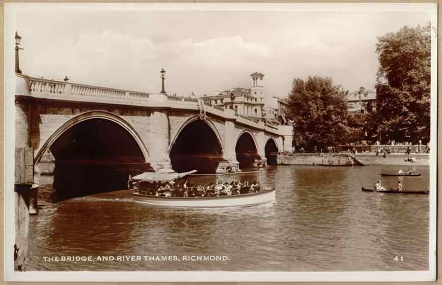 Surrey England13431 Vintage A4 Photo Print