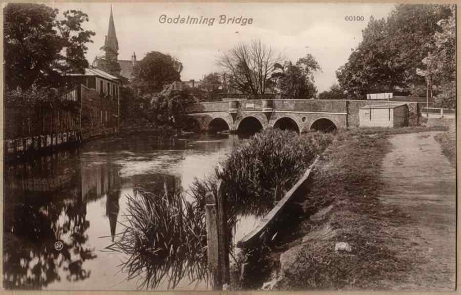 Surrey England13672 Vintage A4 Photo Print