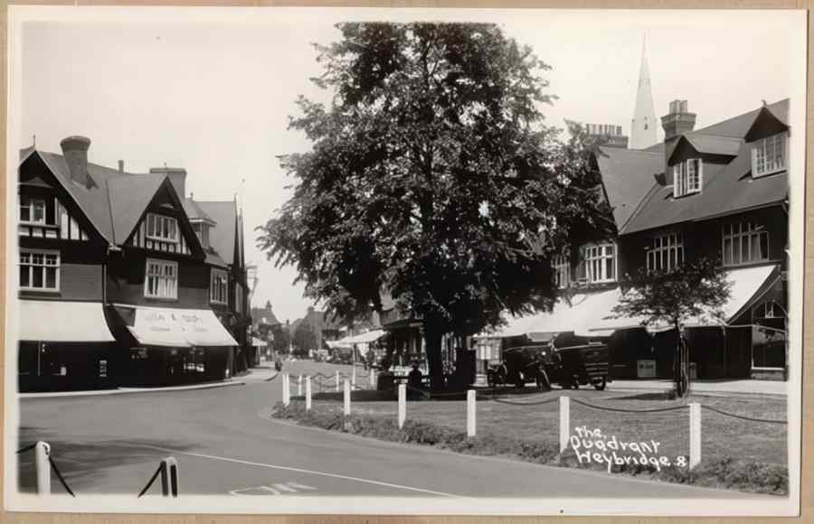 Surrey England13674 Vintage A4 Photo Print