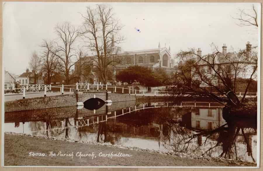 Surrey England13678 Vintage A4 Photo Print