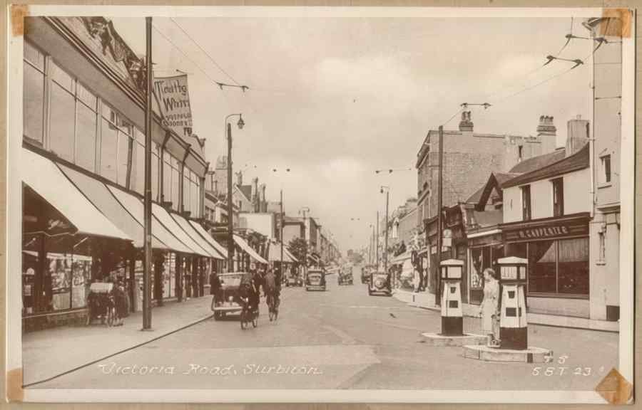 Surrey England14728 Vintage A4 Photo Print