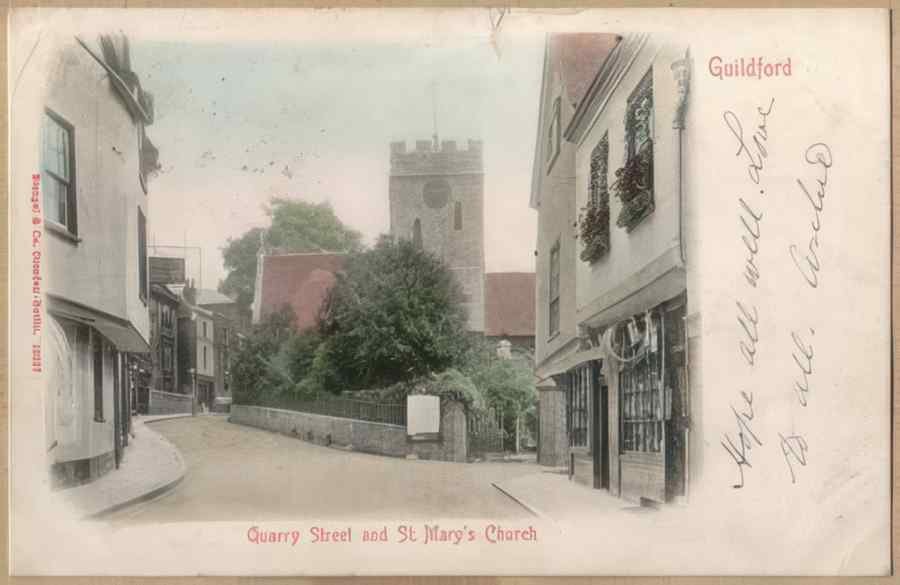 Surrey England16125 Vintage A4 Photo Print