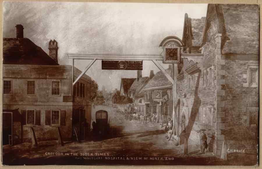 Surrey England16324 Vintage A4 Photo Print