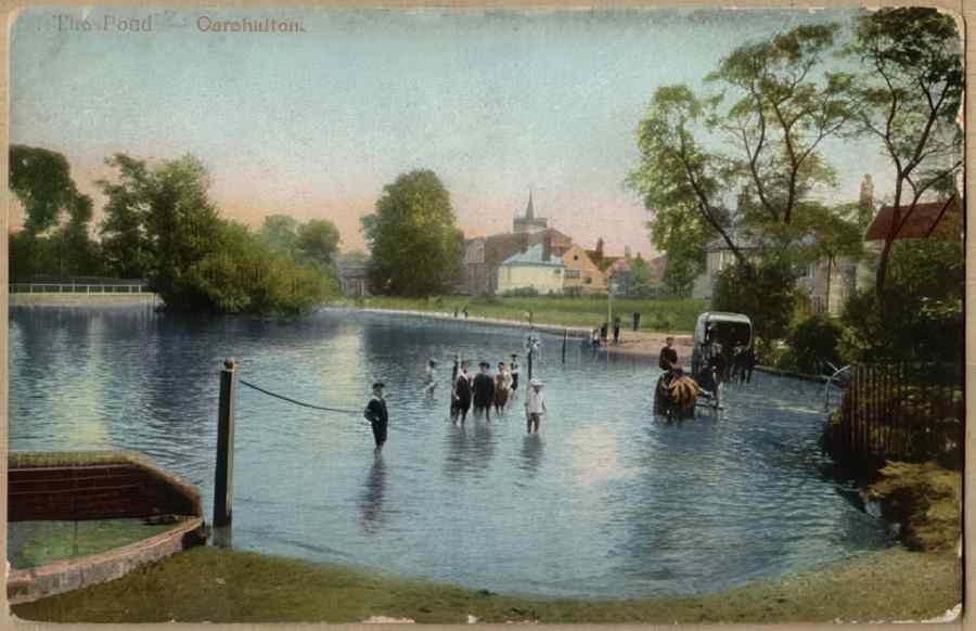 Surrey England16330 Vintage A4 Photo Print