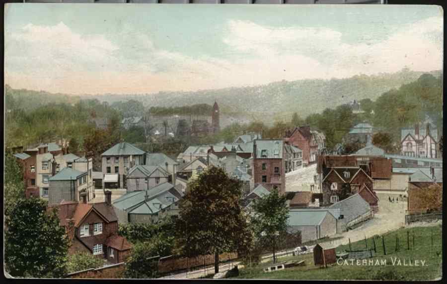 Surrey England16394 Vintage A4 Photo Print