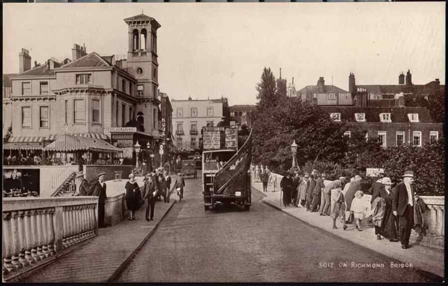 Surrey England16398 Vintage A4 Photo Print