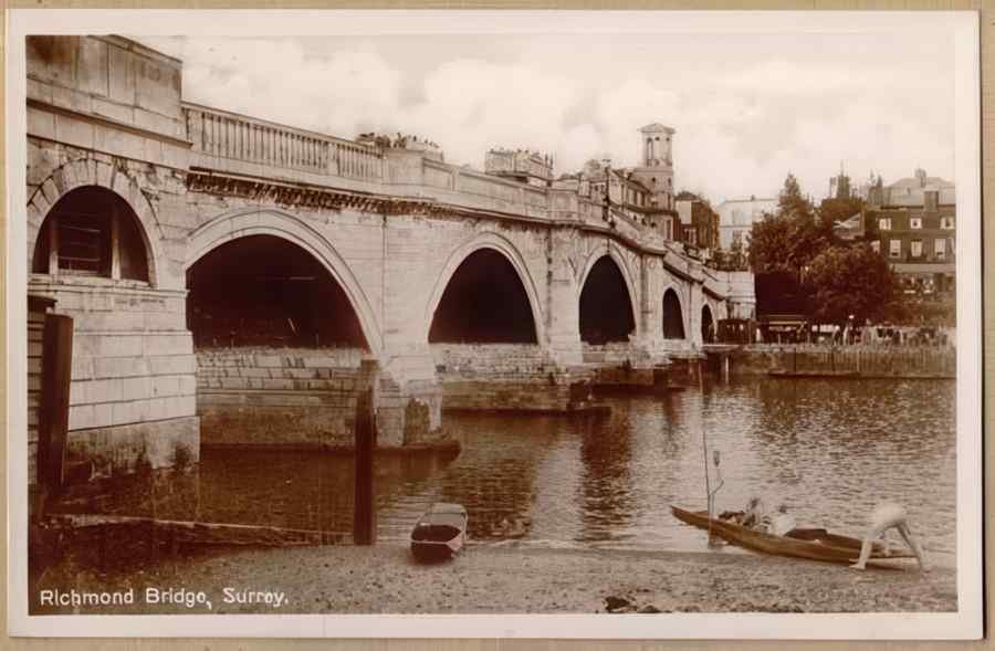 Surrey England18573 Vintage A4 Photo Print