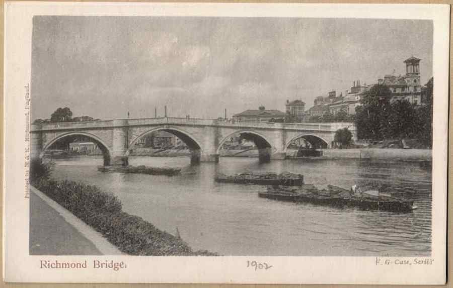 Surrey England18574 Vintage A4 Photo Print