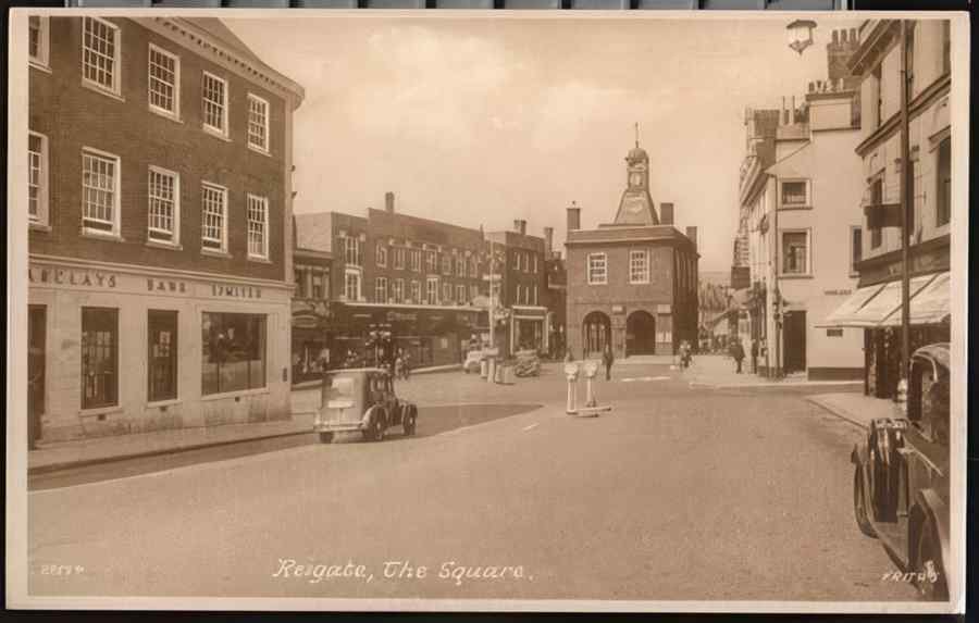 Surrey England19364 Vintage A4 Photo Print