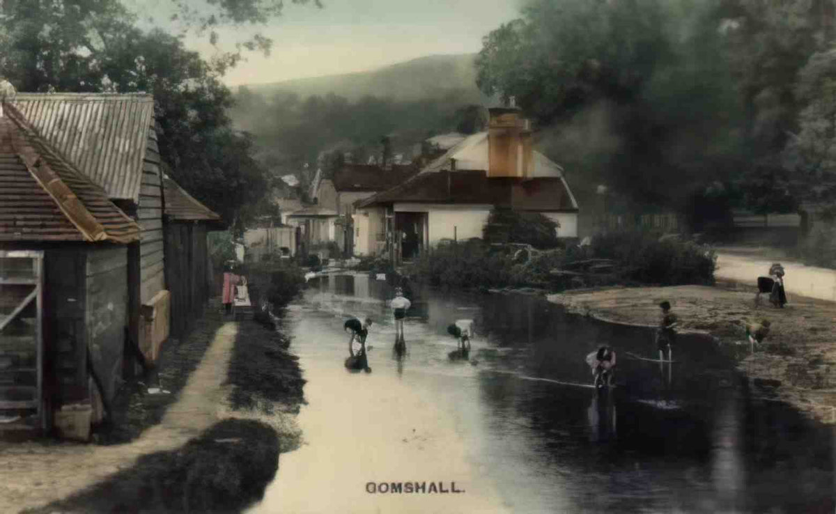 Surrey Gomshall Village Vintage A4 Photo Print