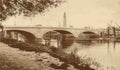 Surrey Kew Bridge Vintage A4 Photo Print