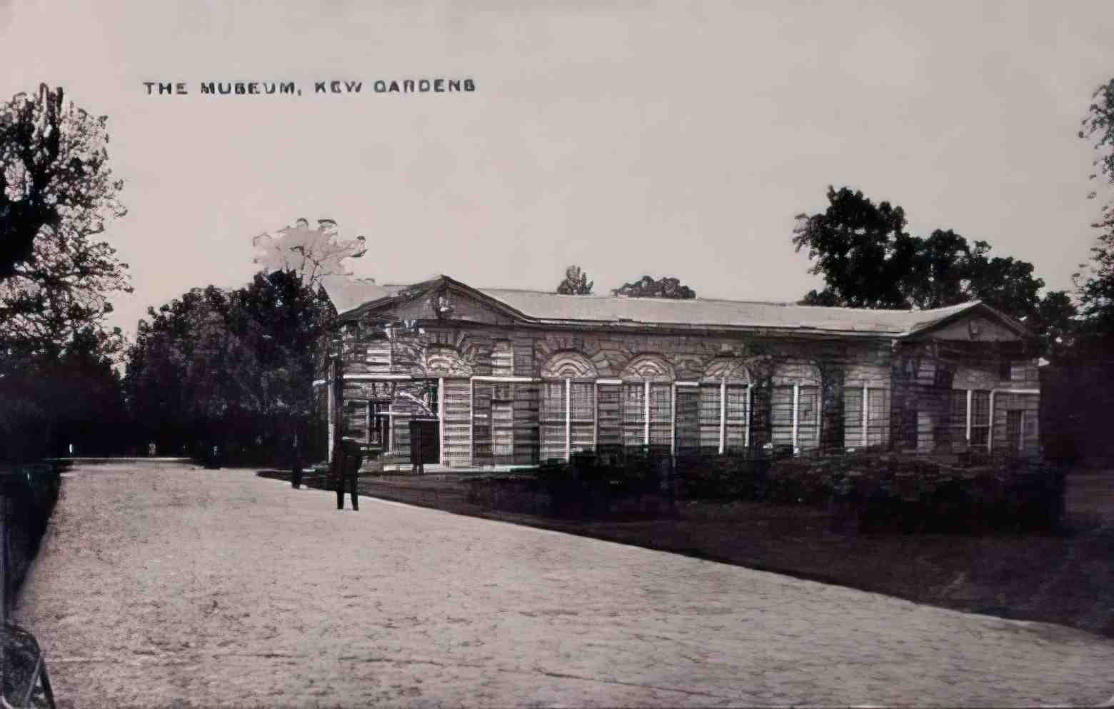 Surrey Kew Gardens The Museum 1910s Vintage A4 Photo Print