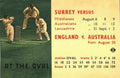 Surrey Middlesex Cricket Vintage Retro Advert Poster A4 Photo Print