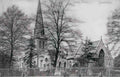 Surrey Streatham Parish Church Vintage A4 Photo Print