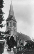 Surrey Sutton St Nicholas Parish Church 1920s Vintage A4 Photo Print