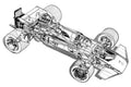 Surtees TS7 cutaway A4 Photo Print