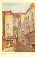 Survey of London 1940 JT Wilson Vintage A4 Photo Print