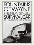 Survival Car Cd Vintage Retro Advert Poster A4 Photo Print