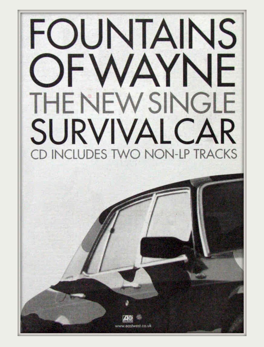 Survival Car Cd Vintage Retro Advert Poster A4 Photo Print
