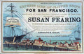 Susan Fearing Clipper Advert Vintage A4 Photo Print
