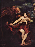 Susanna In A Bath Van Dyck A4 Photo Print