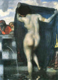 Susanna In The Bath 1 Franz Von Stuck Symbolism A4 Photo Print