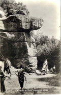 Sussex Groombridge Harrisons Rocks vintage old A4 Photo Print